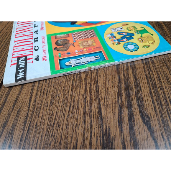 Vintage McCall's Needlework 1970s Fall Winter Magazine - Picture 6 of 7